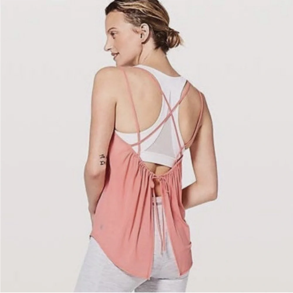 Lululemon Such a Cinch Tank Top Light Coral